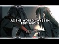 As the world caves in  matt maltese cover by sarah cothran  edit audio