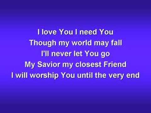 Jesus Lover of My Soul (worship video w/ lyrics)