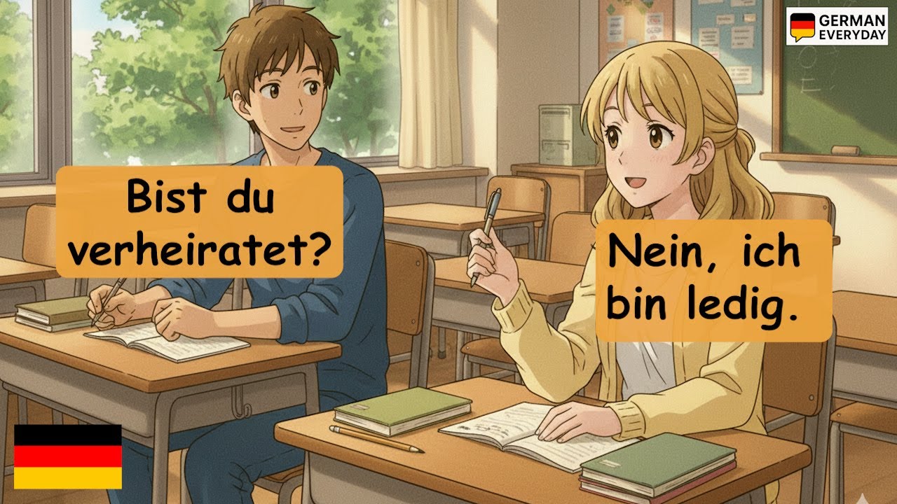 10 Simple German Conversations for Beginners | Real-Life German Dialogues (A1–A2) | Part 22