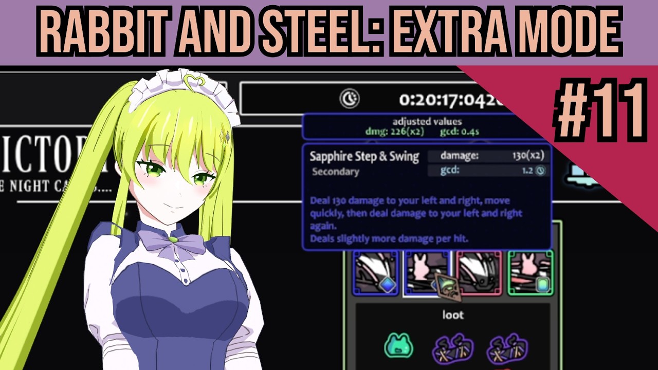 A 0.4 Second GLOBAL COOLDOWN?! (Rabbit and Steel: Extra Mode)