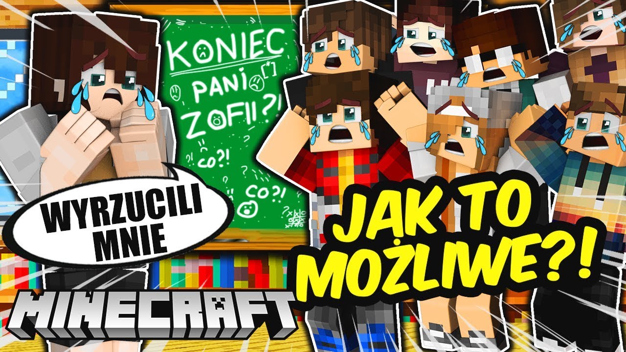 😱😭 WYRZUCONA ZE SZKOŁY?! *na zawsze?!* | MINECRAFT EKSTRA SZKOŁA! | Luferek