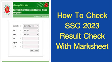 How To Check SSC 2023 Result Check With Marksheet || How to Check SSC Result 2023 || SSC Result 2023