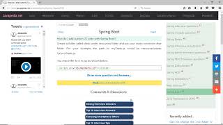 How do I add custom JS code with Spring Boot | javapedia.net