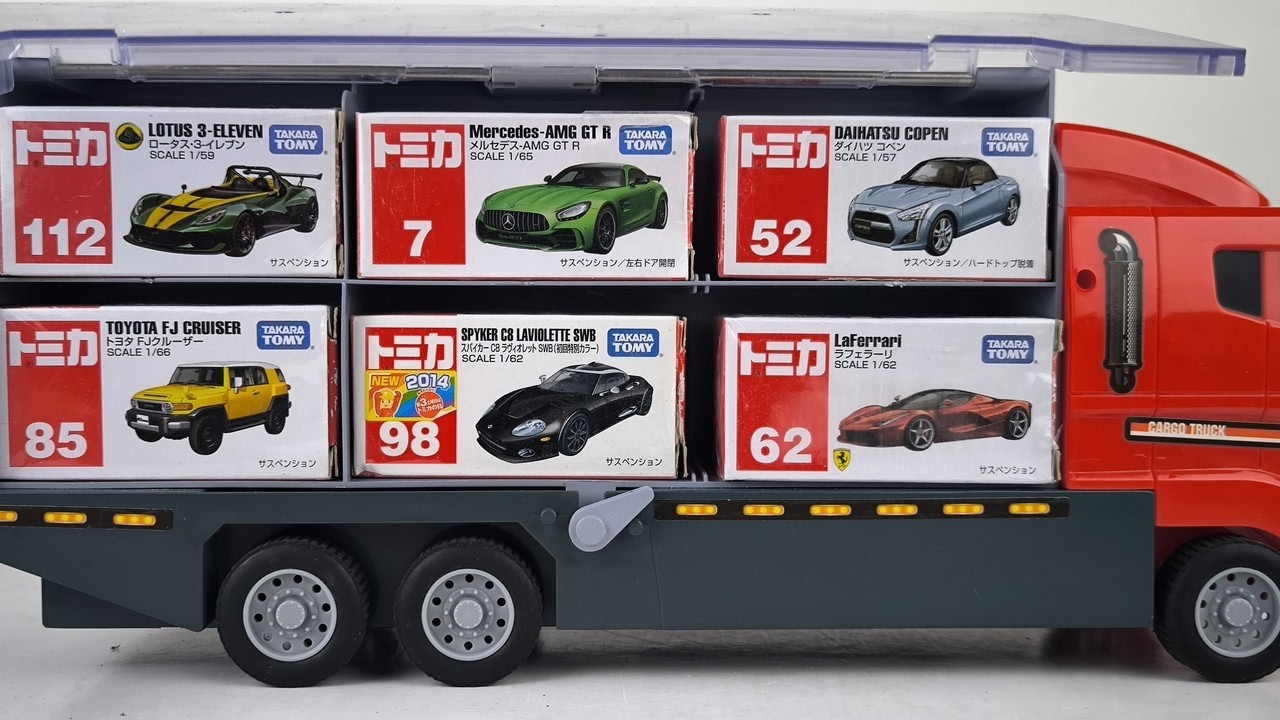 トミカ スーパーカー コレクション12台 12 Tomica Luxury Sports Cars | Premium Supercar Mini Collection