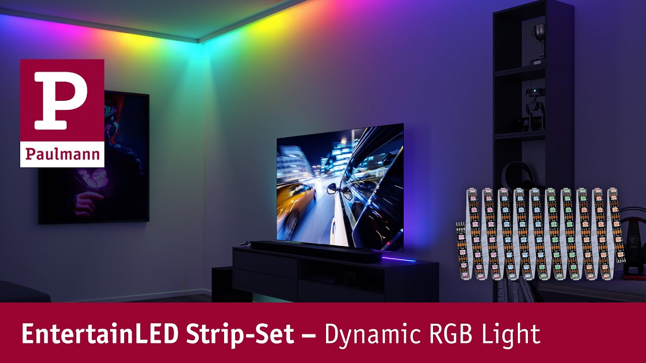 EntertainLED Strip-Set – Dynamic RGB Light - YouTube