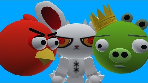 BLOODY BUNNY starring ANGRY BIRDS 🎵 3d animated spoof 😊 FunVideoTV - Style ;-)) (FANMADE)