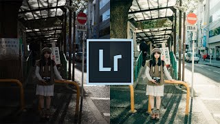 [10 Minutes Editing] 10分で作るフィルム風な写真。告知あります！Lightroom Photo Editing 62  Tone curve Before and After