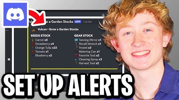 How To Setup Vulcan Bot For Grow A Garden Alerts On Discord - Full Guide