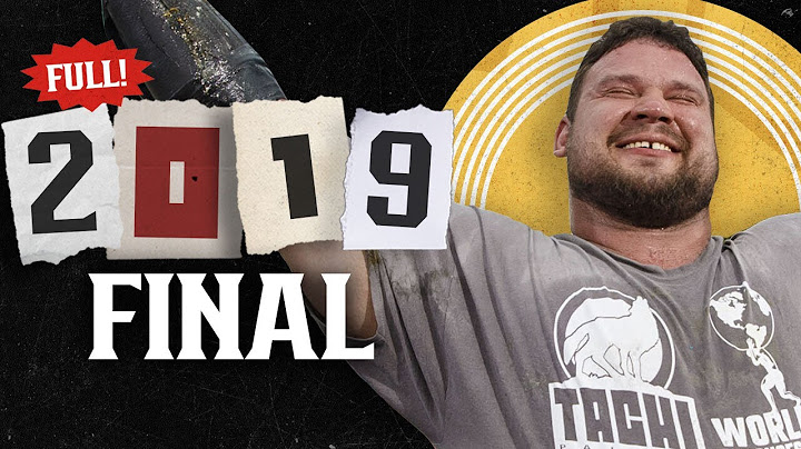 *FULL* 2019 World's Strongest Man | FINAL