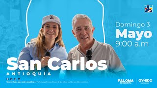 Conversando con la comunidad de San Carlos,  Antioquia