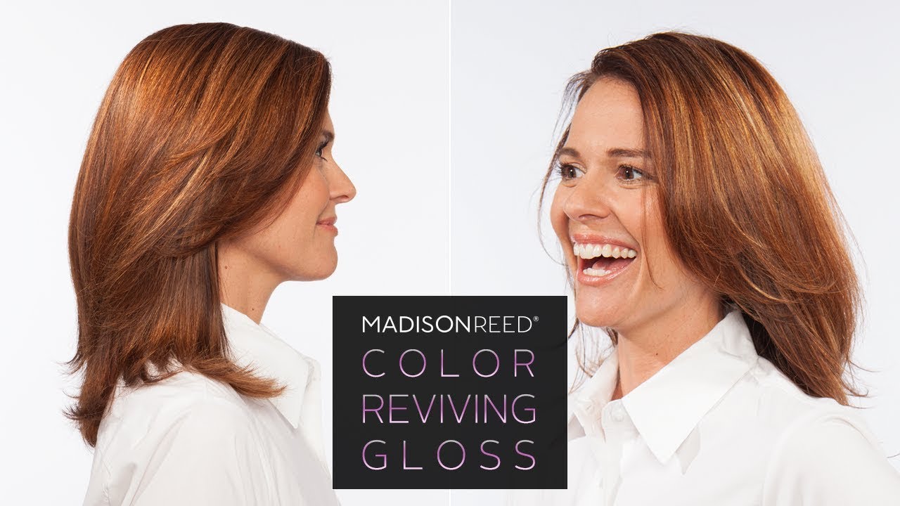 Madison Reed Color Reviving Hair Gloss Miele YouTube
