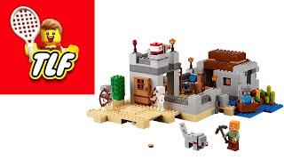 Lego minecraft 21121 desert outpost