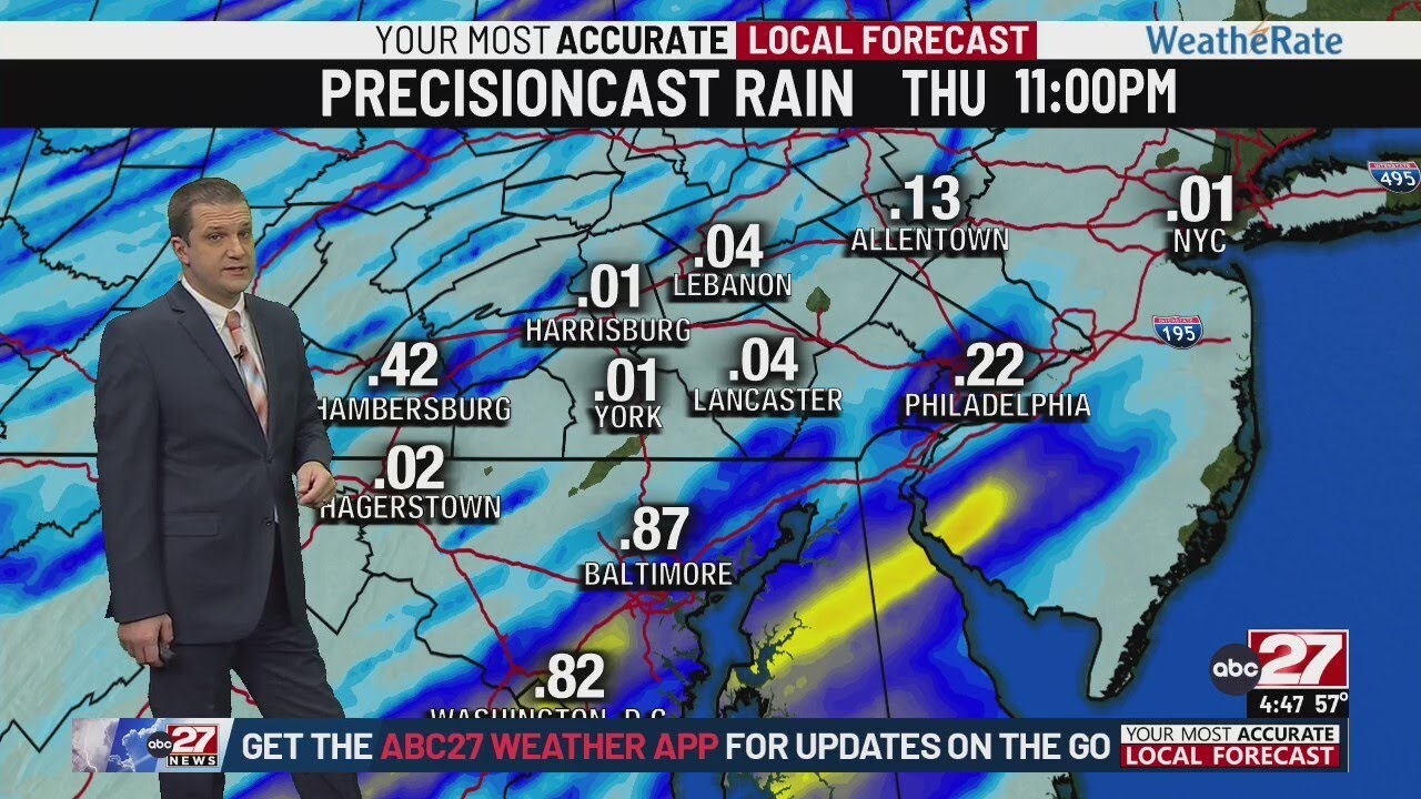 Brett's Wednesday Morning First Forecast - YouTube