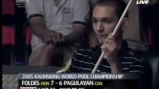 9 Ball World Pool Championships 2005   Vilmos Foldes vs Alex Pagulayan Part9