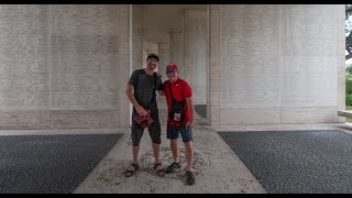 WE EXPLORED THE AMERICAN MILITARY CEMETERY IN MANILA WITH PHILO IN THE PHILIPPINES