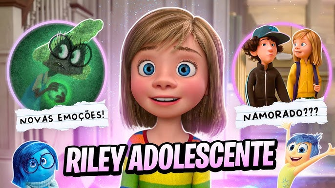 NOVAS EMOÇÕES E RILEY ADOLESCENTE!! TRAILER OFICIAL DE DIVERTIDA MENTE 2!!  