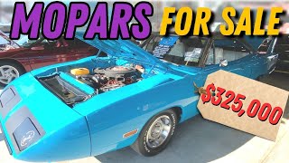 Mopar Prices!! Mopars for Sale at the Chrysler Nationals | Carlisle 2023