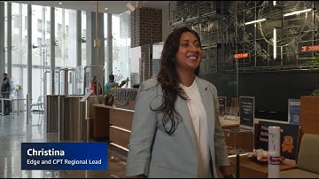 Meet Christina, Data Center, Cluster Manager | Amazon Web Services