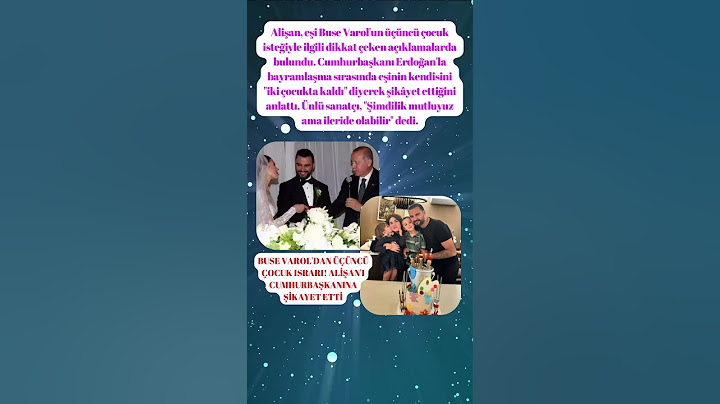 Buse Varol'dan üçüncü çocuk ısrarı! #busevarol #alişan #cumhurbaşkanı #magazin