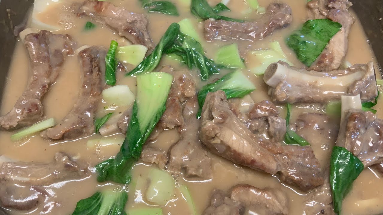 Как мы готовим подливку из свиных рёбрышек | Готовим с Роной | 