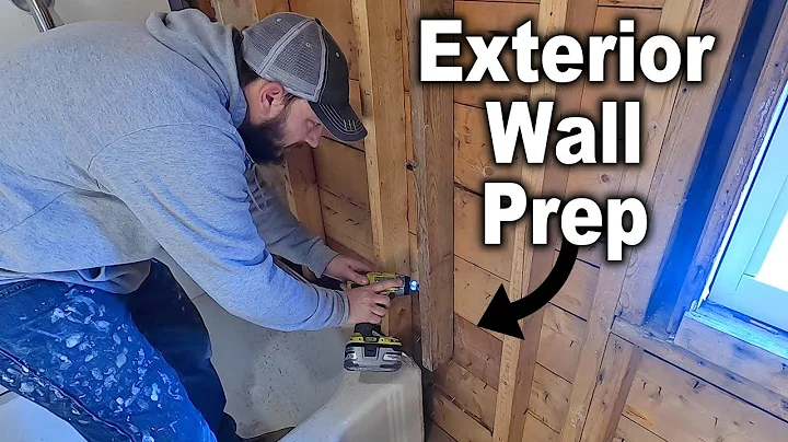 How to Prep and Insulate an Exterior Wall