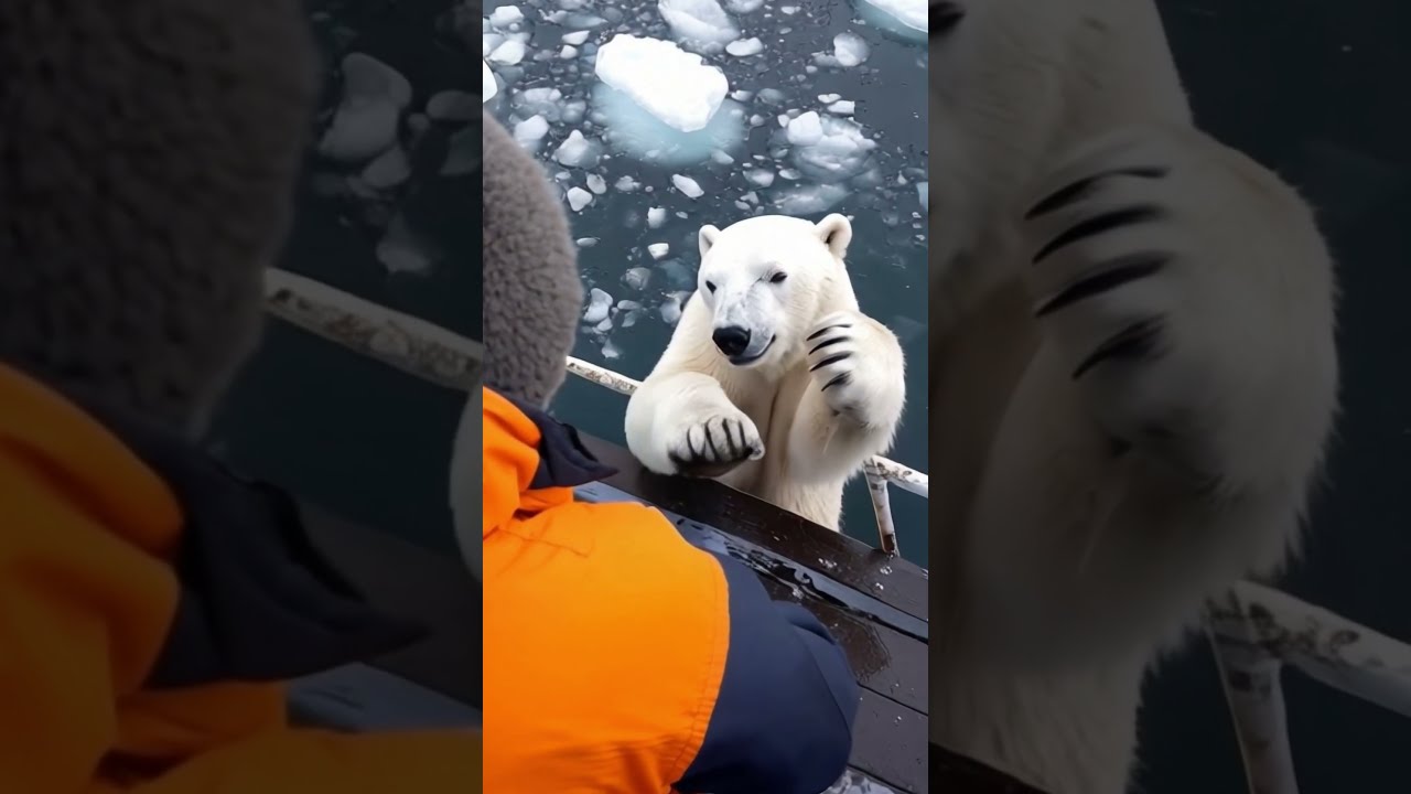 Heartfelt Tale Of The Rescue An Adorable Polar Bear 