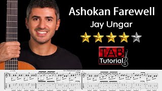 Ashokan Farewell by Jay Ungar | Classical Guitar Tutorial + Sheet & Tab