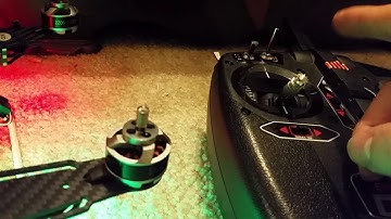 Quadcopter Troubleshooting - Motors increasing throttle by themselves