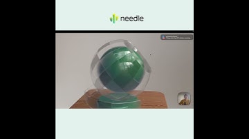 Tutorial: Realistische glasmaterialen voor web en realtime met three.js en Unity #threejs #shorts