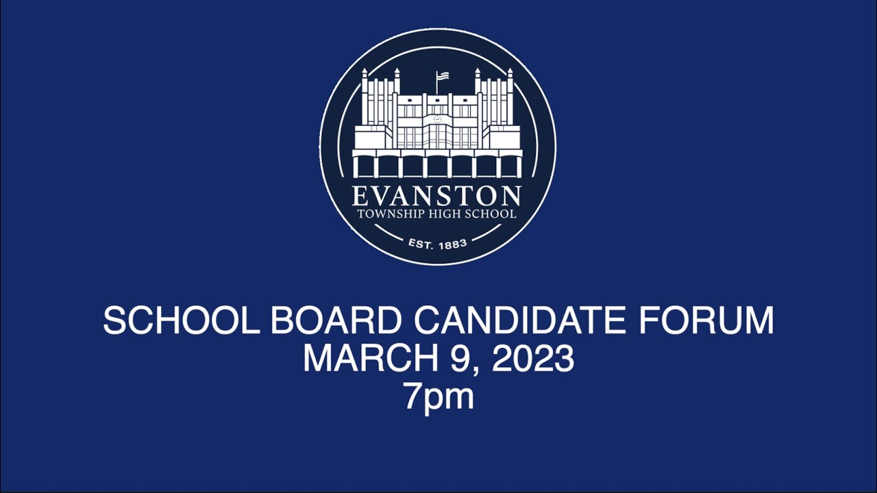 ETHS School Board Candidate Forum 2023 YouTube