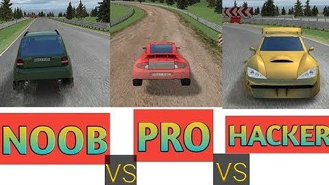 Rally Fury NOOB VS PRO VS HACKER extrem racing gameplay