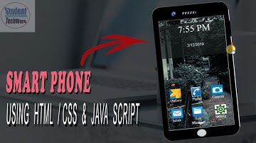 SmartPhone using html/css and javascript || Creative design of smartphone