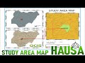 Study Area Map in QGIS HAUSA: Step-by-Step Beginner’s Guide