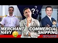 Mastering career decisions success mantra  merchant navy vs commercial shipping ashore