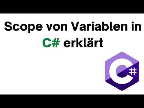 Gültigkeitsbereiche von Variablen in C# einfach erklärt | .NET 6.0