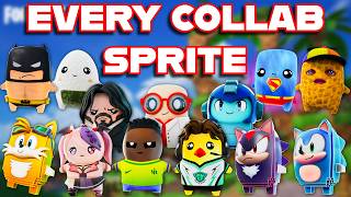 Ranking EVERY COLLAB SPRITE In FORTNITE HISTORY From WORST To BEST