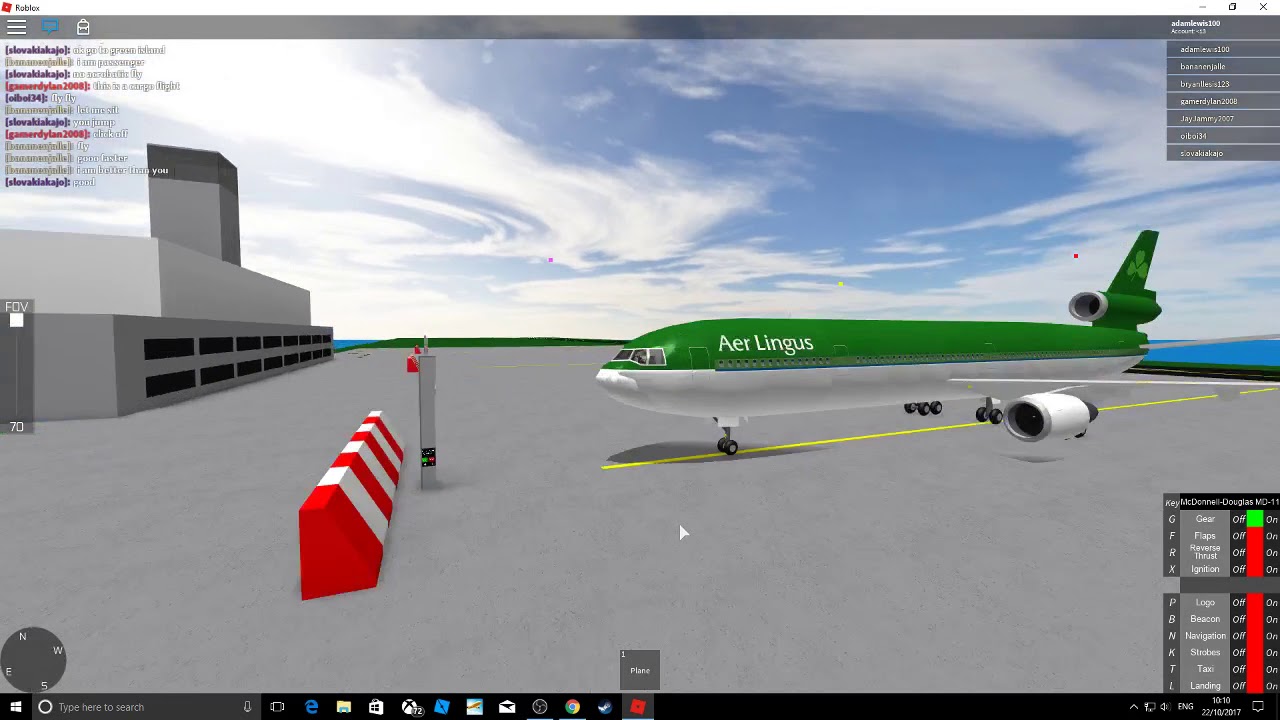 Flying The New Mighty Big Mcdonneld Douglas Md 11 Roblox Sfs Robux Plane Youtube - jeff tec robux