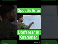 🎯 Spot the Error// Practice Set/ English Grammar / Grammar Rules🎯 #successmindset #sorts