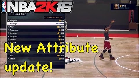 NEW INSIDE PG ATTRIBUTE UPDATE! | Best Signature Styles And Animations After Patch 6! | NBA 2K16