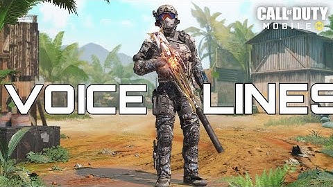 OLD BOT, Voice Lines In CodMobile "old Gameplay