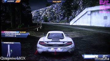 Alienware M17x-R4  Need for Speed Most Wanted 2012 SP Gameplay 7970m OSD 1920x1080