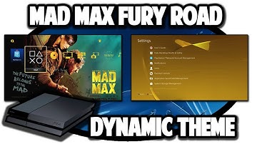 [PS4 THEMES] Mad Max Fury Road Dynamic Theme Video in 60FPS