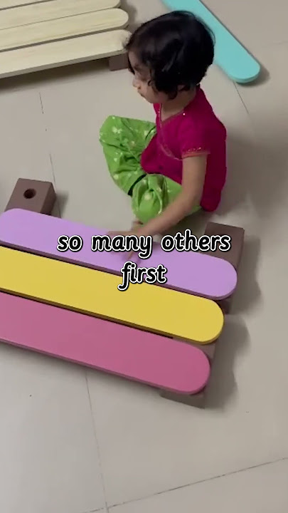 Can You Balance Like This? 🤸‍♀️ | Fun Balance Beam for Kids