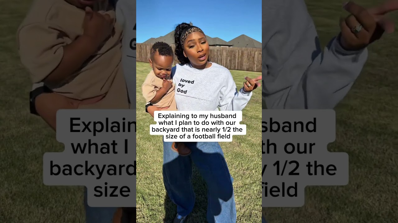 The BIGGEST backyard I have ever seen!😳 What should I put on it first?🤔