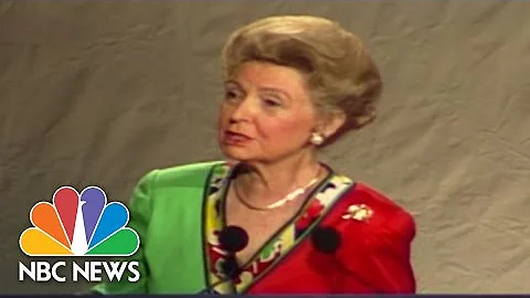 Phyllis Schlafly Defends 'Right To Life' (1995) | ...
