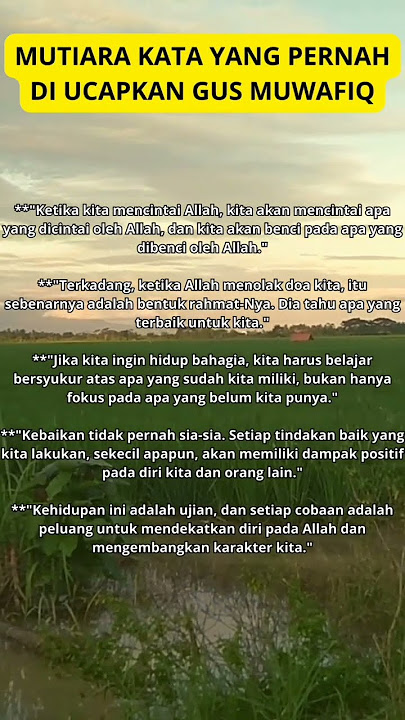 mutiara kata gus muwafiq, #gusmuwaffiq #shots #cmdedc #katabijakkehidupan