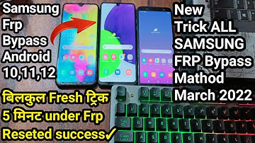 New Samsung Frp Bypass / Fix SomeThing Went Wrong / All Samsung Frp Android 11 12 Latest Method 2022