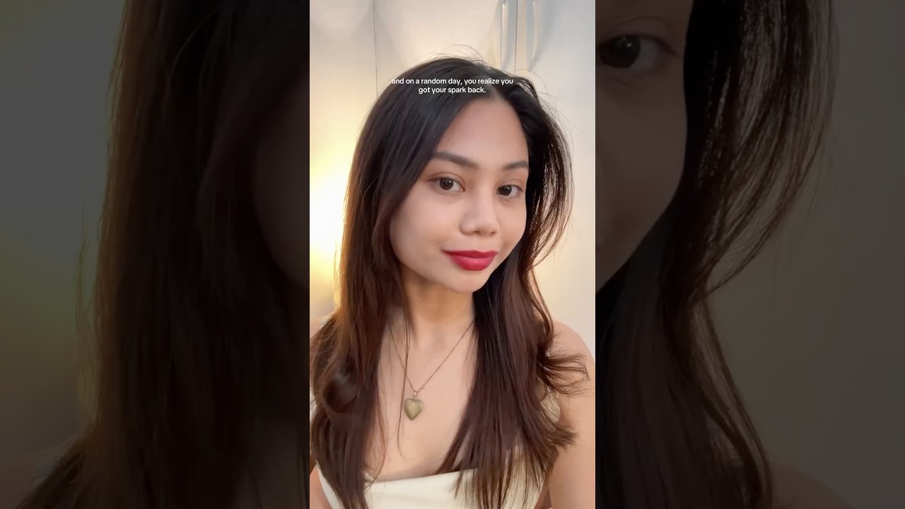 there’s a version of me I’ve been missing, she’s back ✨