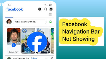 How To Fix Facebook Navigation Bar Not Showing Problem 2025