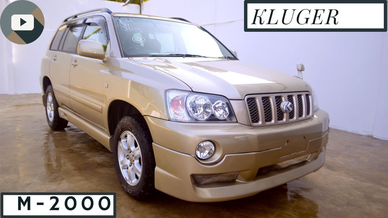 Toyota Kluger 2000 model in gold colour now available at harab motors ...